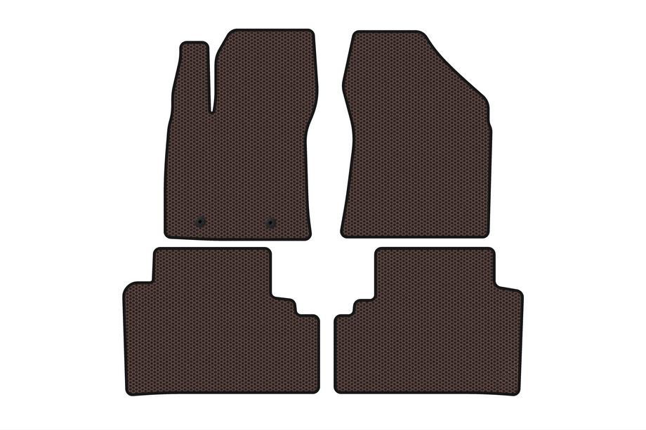 Toyota Avensis 2009–2018 Gummimattor Carsuit (SD, brun) Image
