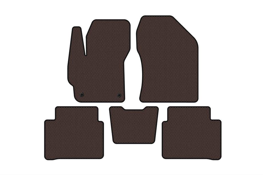Toyota Corolla 2019– Gummimattor Carsuit (SD, brun) Image