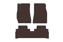 Toyota Highlander 2000–2008 Gummimattor Carsuit (Brun) foto 1
