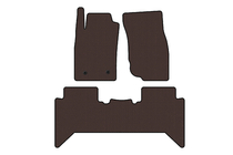 Toyota Hilux 2006–2015 Gummimattor Carsuit V2 (Brun) foto 1