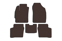 Toyota Prius 2003–2009 Gummimattor Carsuit (LB, brun) foto 1