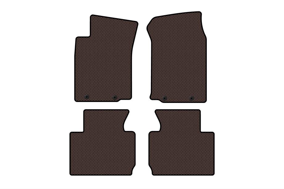 Toyota Tacoma 2004–2015 Gummimattor Carsuit (Brun) Image