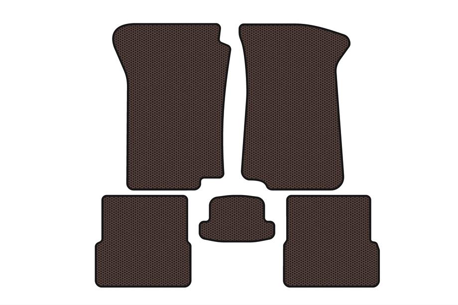 Volkswagen Golf 2 1983–1992 Gummimattor Carsuit (Brun) Image