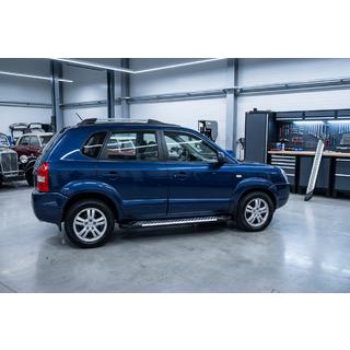 Sidosteg Line (2 st, aluminium) Hyundai Tucson JM 2004– foto 1