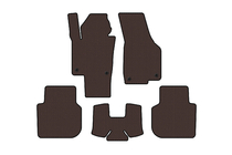 Volkswagen Passat B8 2015–2023 Gummimattor Carsuit (2015-2019, SD, brun) foto 1