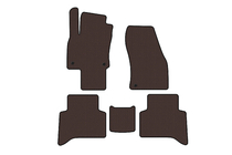 Volkswagen Touran 2015– Gummimattor Carsuit (5-sits, brun) foto 1