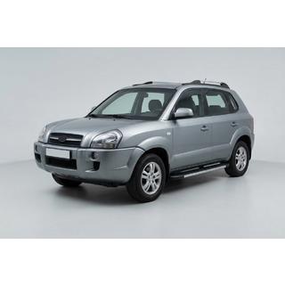 Sidosteg Duru (2 st, aluminium) Hyundai Tucson JM 2004– foto 1