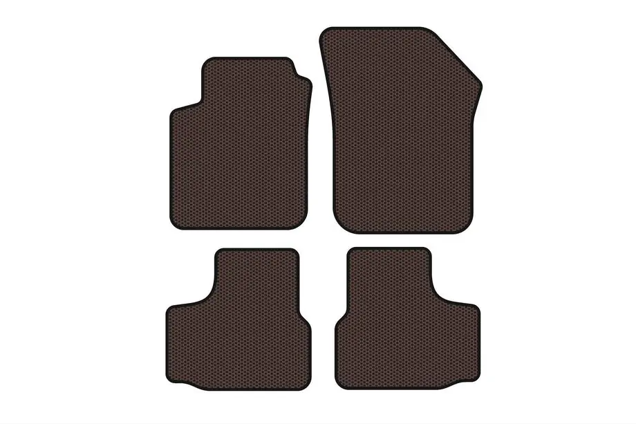Volkswagen UP 2011–2023 Gummimattor Carsuit (Brun) Image