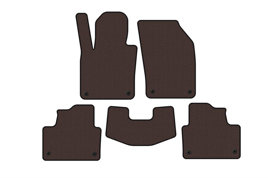 Volvo S60 2019– Gummimattor Carsuit (Brun) Image