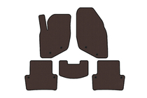 Volvo XC70 2000–2007 Gummimattor Carsuit (Brun) foto 1