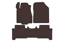 Acura MDX 2007–2013 Carsuit gummimattor till kupén (2 rader, brun) foto 1