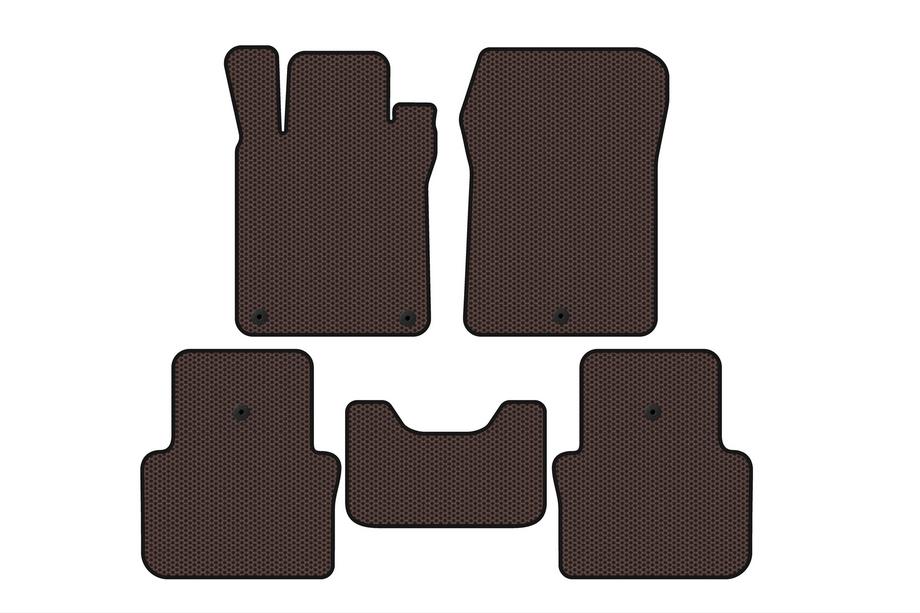 Acura TLX 2014–2020 Gummimattor Carsuit (SD, brun) Image