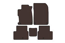 Acura ILX 2012–2022 Gummimattor Carsuit (2012-2015, brun) foto 1