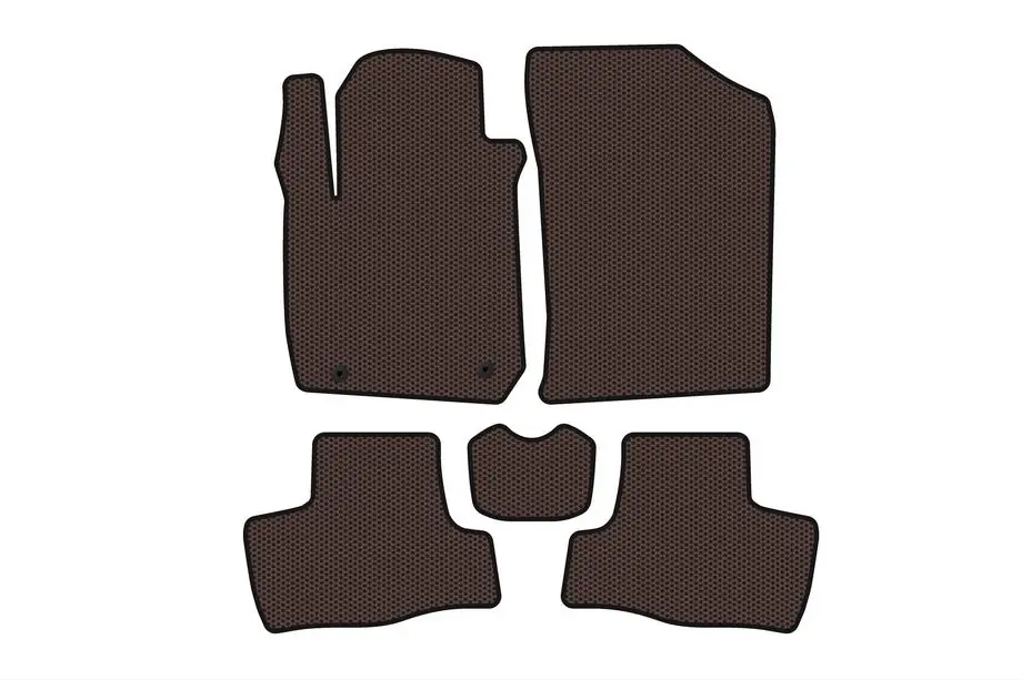 BYD F0 2008–2014 Gummimattor Carsuit (Brun) Image