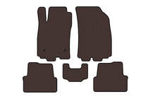 Chevrolet Sonic 2011–2022 Gummimattor Carsuit (HB, brun) foto 1