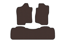Chevrolet Suburban 2007–2014 Gummimattor Carsuit (Brun) foto 1