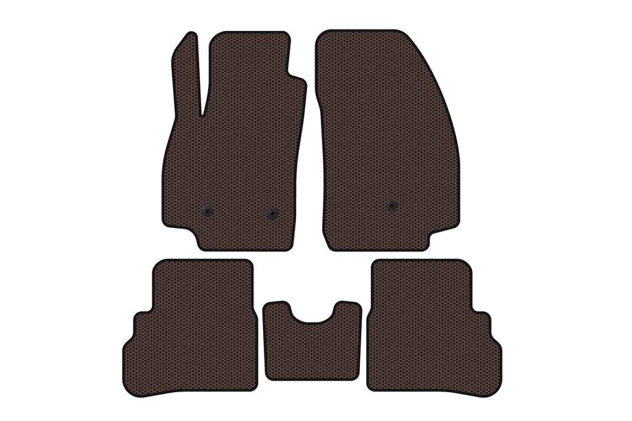 Chevrolet Spark 2015–2023 Gummimattor Carsuit (2018-2023, brun) Image