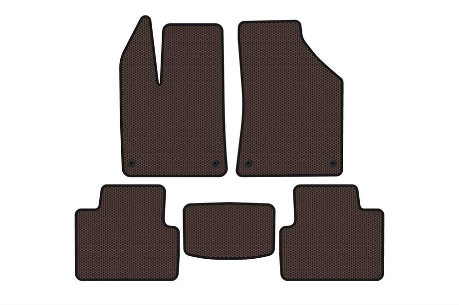 Chrysler 200 I 2010–2014 Gummimattor Carsuit (Brun) Image