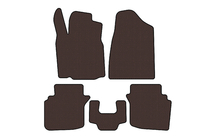 Chrysler Sebring II 2001–2006 Gummimattor Carsuit (2004-2006, brun) foto 1