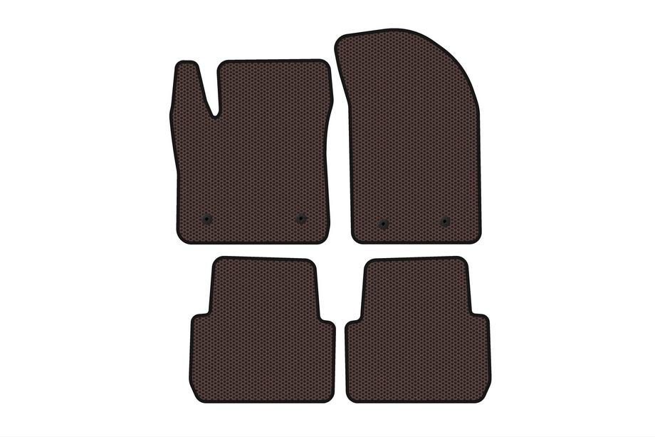 Chrysler 200 I 2010–2014 Gummimattor Carsuit (SD, brun) Image