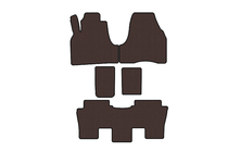 Citroen C-8 2002–2014 Gummimattor Carsuit (Brun) foto 1