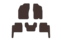 Dodge Durango 2004–2009 Gummimattor Carsuit (Brun) foto 1