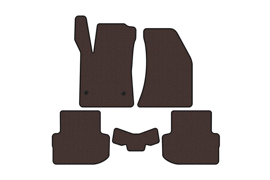 FAW B30 2015–2020 Gummimattor Carsuit (Brun) Image