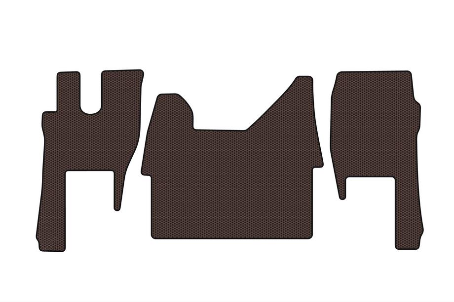 Ford F-MAX 2018–2023 Gummimattor Carsuit (Brun) Image