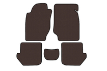Toyota Rav 4 1996–2001 Gummimattor Carsuit (Brun) foto 1