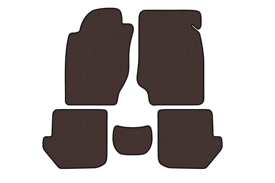 Toyota Rav 4 1996–2001 Gummimattor Carsuit (Brun) Image