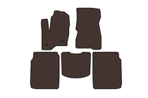 Ford Flex 2009–2019 Gummimattor Carsuit (2 rader, 2013-2019, brun) foto 1