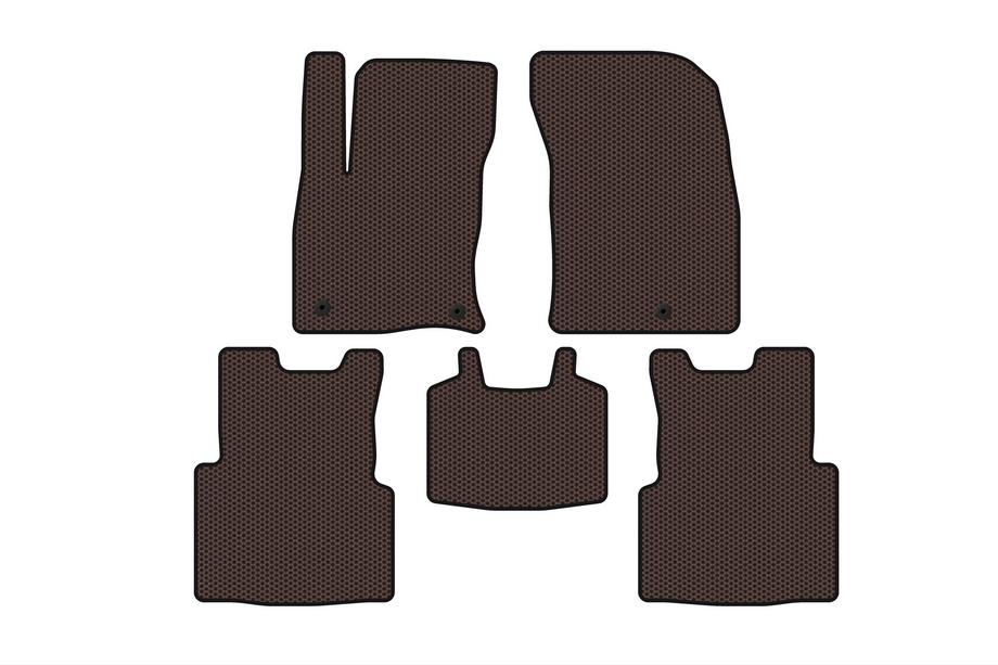 Ford Kuga/Escape 2019– Gummimattor Carsuit (för Escape, brun) Image