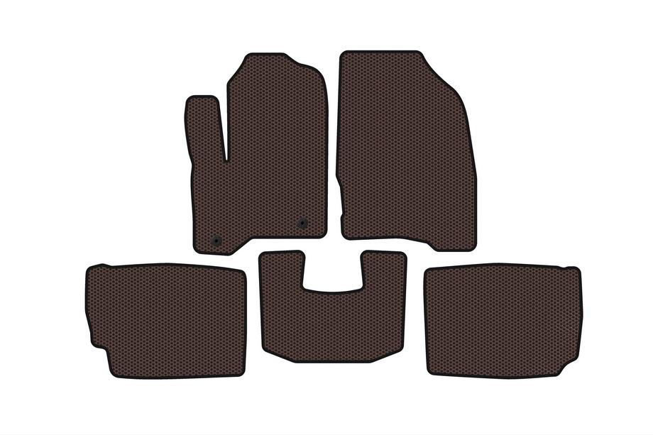 Ford Taurus 2010–2019 Gummimattor Carsuit för kupén (2010-2012, bruna) Image