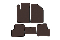 Geely FC 2006–2011 Gummimattor Carsuit (Brun) foto 1