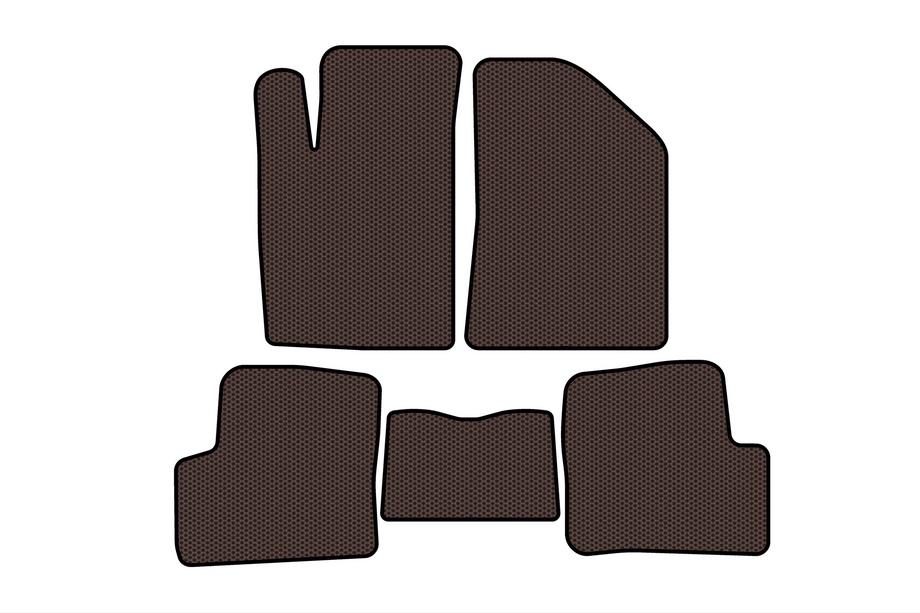 Geely FC 2006–2011 Gummimattor Carsuit (Brun) Image