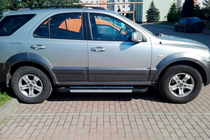 Kia Sorento I BL 2002–2009 Sidosteg RedLine V1 (2 st, aluminium) foto 4