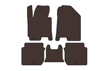 Kia Forte 2008–2024 Gummimattor Carsuit (2016-2018, brun) foto 1