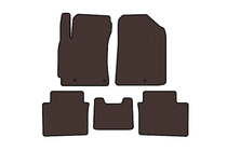 Kia Forte 2008–2024 Gummimattor Carsuit (2018-2021, brun) foto 1