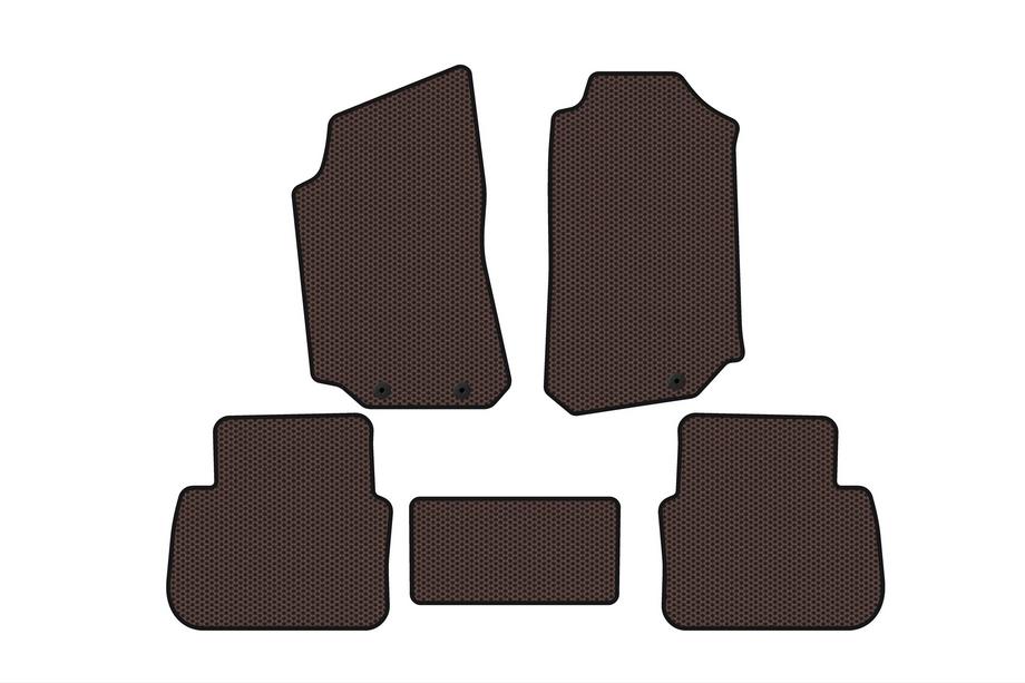 Saab 9-5 1997–2010 Gummimattor Carsuit (Brun) Image