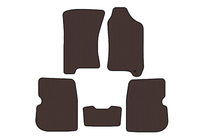 Subaru Forester 1997–2002 Gummimattor Carsuit (högerstyrd, brun) foto 1