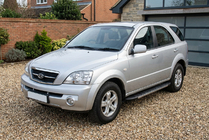 Kia Sorento I BL 2002–2009 Sidosteg Duru (2 st, aluminium) foto 1