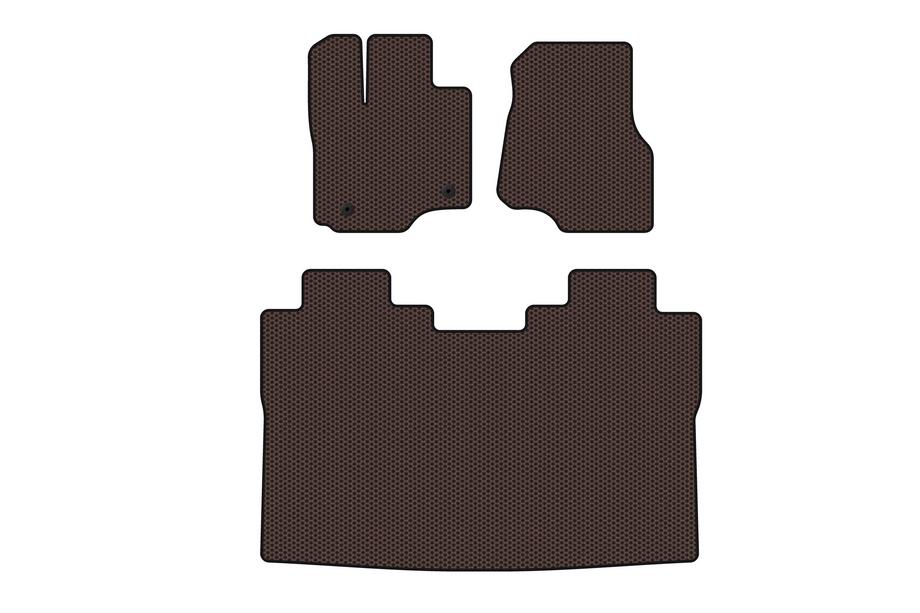 Ford F-150 2014–2021 Gummimattor Carsuit (Raptor, brun) Image