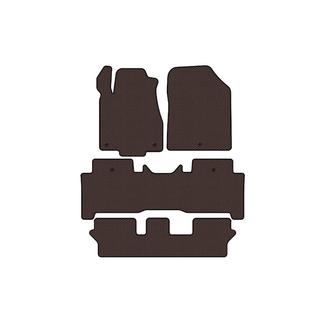 Carsuit gummimattor för kupén (3 rader, brun) Acura MDX 2007–2013 foto 1