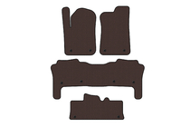 Infiniti QX56 2010–2013 Carsuit gummimattor för kupén (3 rader, brun) foto 1