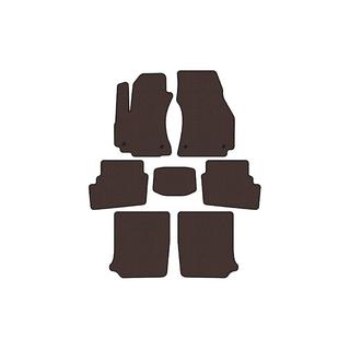 Carsuit gummimattor (3 rader, 2003-2005, 7-sits, brun) Opel Zafira A 1998–2005 foto 1