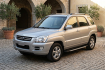 Kia Sportage 2004–2010 Sidosteg RedLine V1 (2 st, aluminium) foto 1