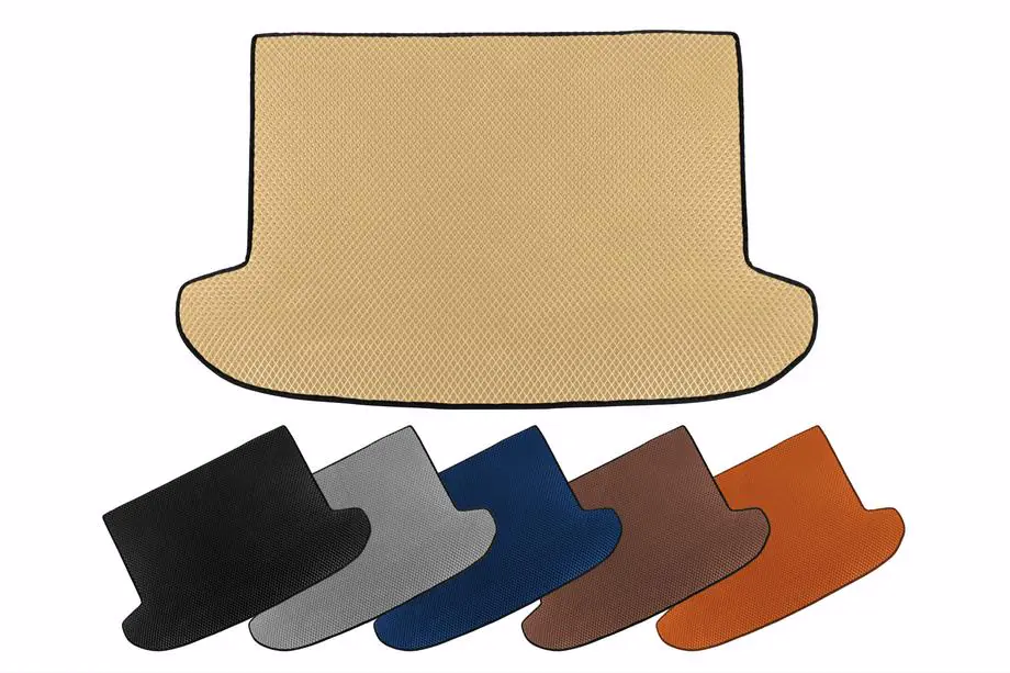 Mitsubishi Outlander 2006–2012 EVA bagagerumsmatta (utan subwoofer, beige) Image