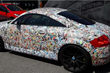 Stickerbombing på bilen: fördelar och nackdelar foto 2