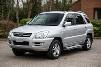 Kia Sportage 2004–2010 Sidosteg Rainbow (2 st, aluminium) foto 1