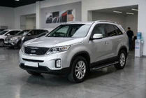 Kia Sorento II XM 2009–2014 Sidosteg Allmond Black (2 st, aluminium) foto 1